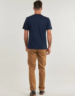 Timberland Linear Logo Short Sleeve Tee-Homme T-Shirts & Polos