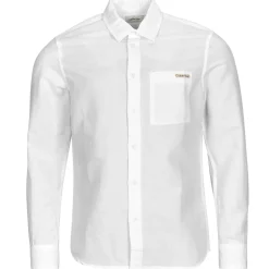 Calvin Klein Jeans LINEN COTTON SHIRT-Homme Chemises