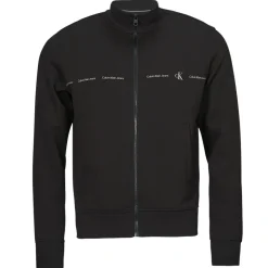 Calvin Klein Jeans LOGO REPEAT ZIP THROUGH-Homme Sweats & Polaires