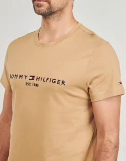 Tommy Hilfiger LOGO TEE-Homme T-Shirts & Polos