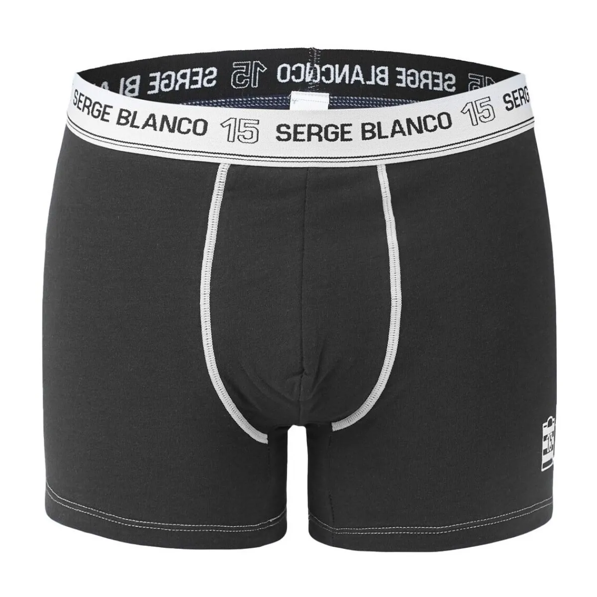 Serge Blanco Lot de 8 boxers homme en coton-Homme Boxers