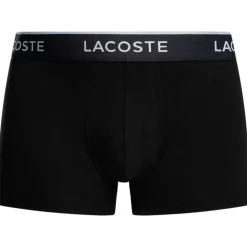 Lacoste Lot de 3 malles en coton extensible-Homme Caleçons