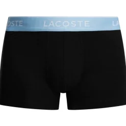 Lacoste Lot de 3 malles en coton extensible-Homme Caleçons
