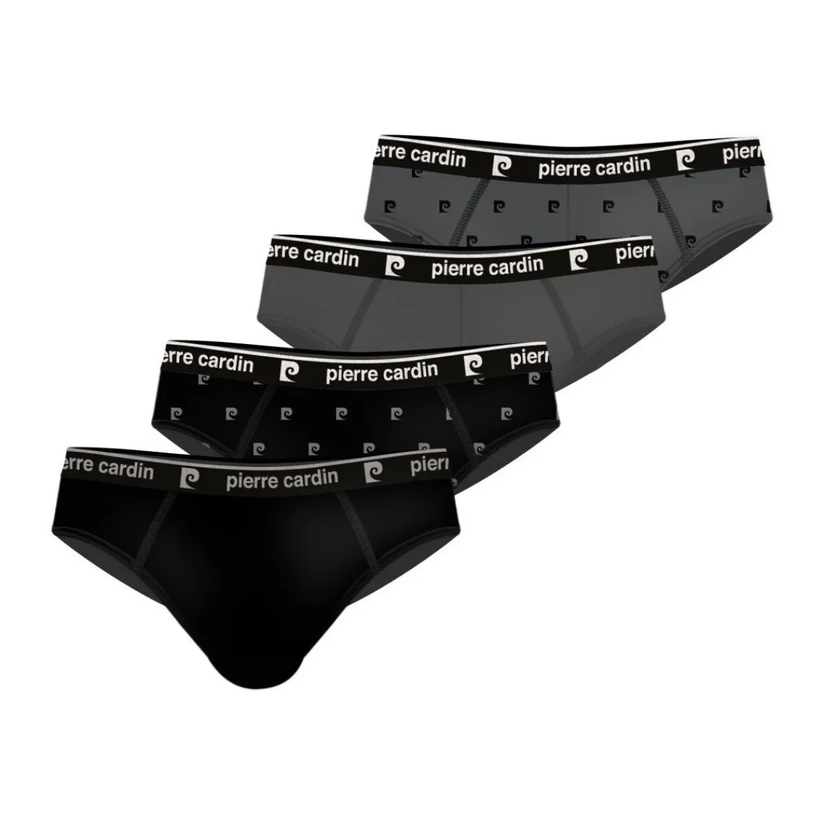 Pierre Cardin Lot de 4 slips homme Class-Homme Slips