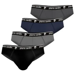 Pierre Cardin Lot de 4 Slips homme en coton-Homme Slips