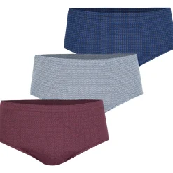 Eminence Lot de 3 slips taille haute fermé homme Trio Fantaisie-Homme Slips