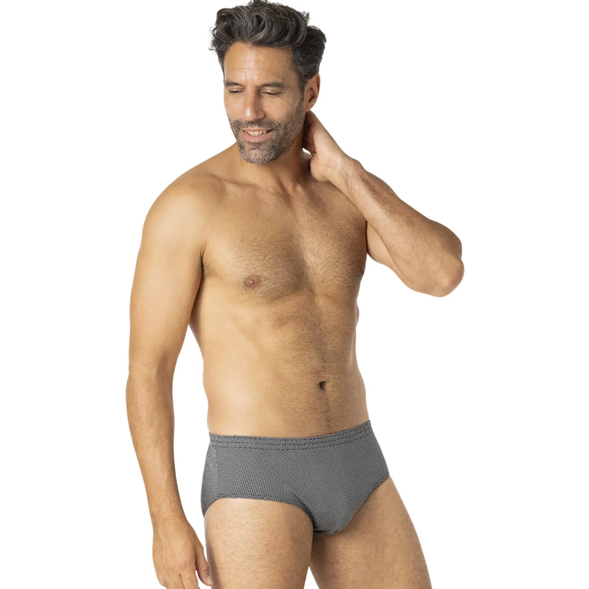 Eminence Lot de 3 slips taille haute fermé homme Trio Fantaisie-Homme Slips