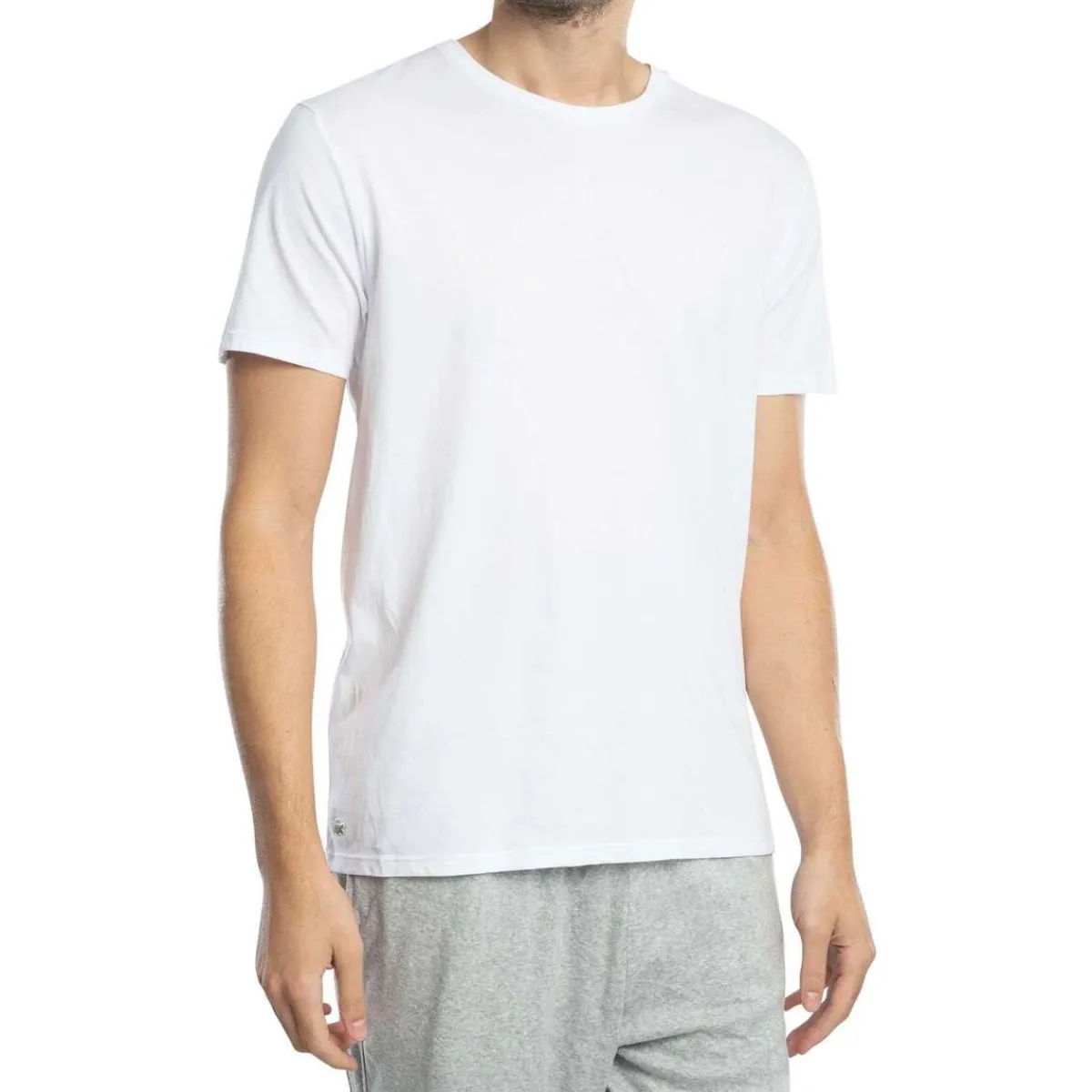 Lacoste Lot de 3 t-shirts confort ras du cou-Homme Pyjamas