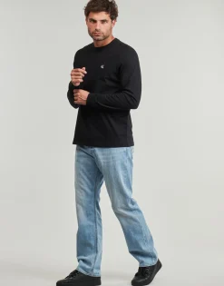 Calvin Klein Jeans LS EASY MONOGRAM TEE-Homme T-Shirts & Polos|T-Shirts & Polos