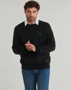 Calvin Klein Jeans LS EZ COTTON CREWNK SWEATER 12GG-Homme Pulls & Gilets