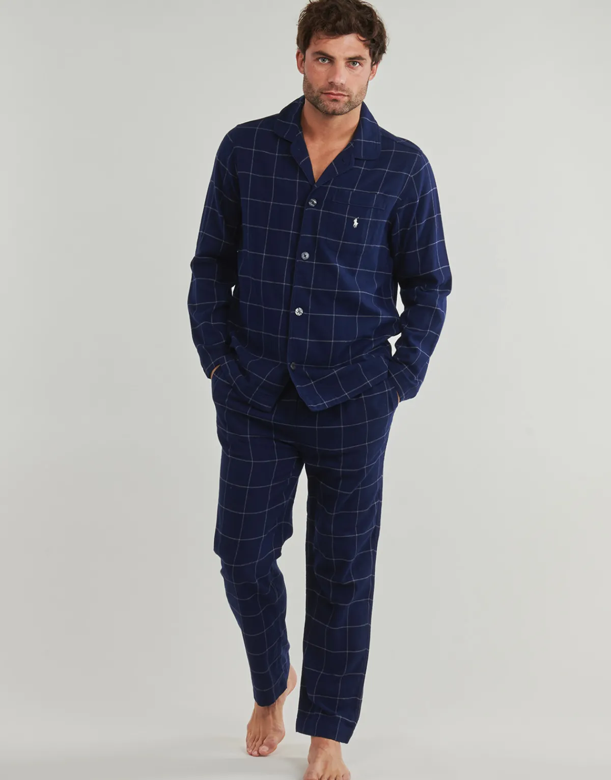 Polo Ralph Lauren L/S PJ SET-SLEEP SET-Homme Pyjamas