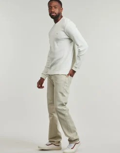 Calvin Klein Jeans LS WAFFLE BADGE CREWNK TEE-Homme T-Shirts & Polos