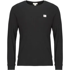 Calvin Klein Jeans LS WAFFLE BADGE CREWNK TEE-Homme T-Shirts & Polos