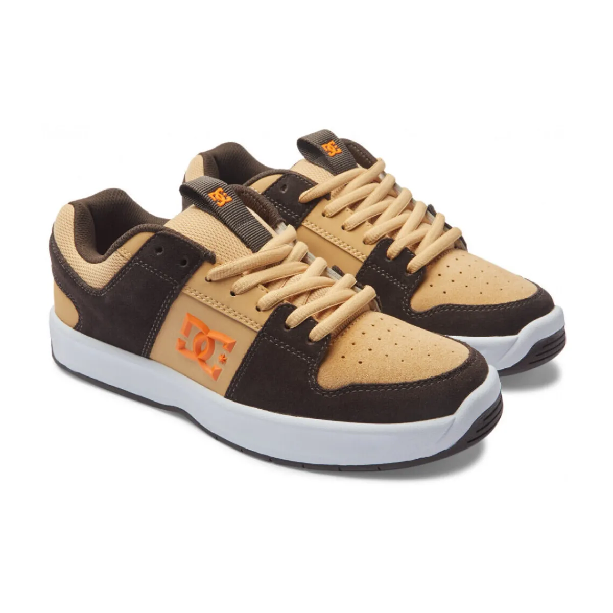 DC Shoes LYNX ZERO S brown orange-Homme Skate