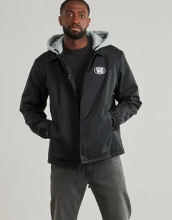 Vans M RILEY HOODED COACHES JACKET-Homme Vestes