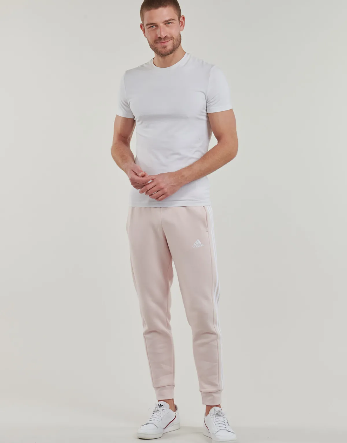 adidas M 3S FL TC PT-Homme Joggings & Survêtements