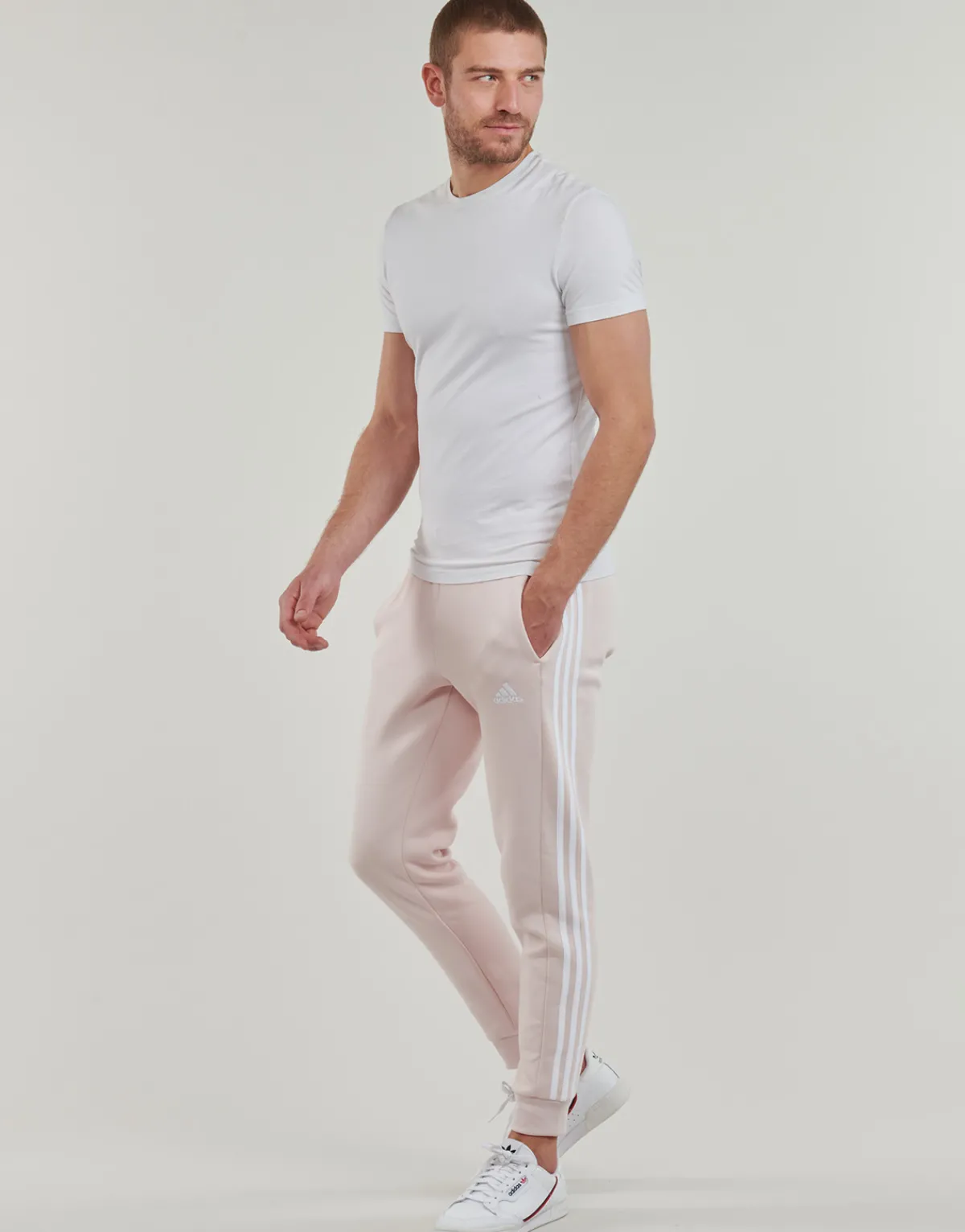 adidas M 3S FL TC PT-Homme Joggings & Survêtements