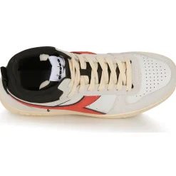 Diadora MAGIC BASKET DEMI CUT SUEDE LEATHER-Homme Baskets Mode
