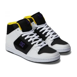 DC Shoes MANTECA 4 HI black white purple-Homme Skate