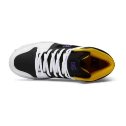 DC Shoes MANTECA 4 HI black white purple-Homme Skate