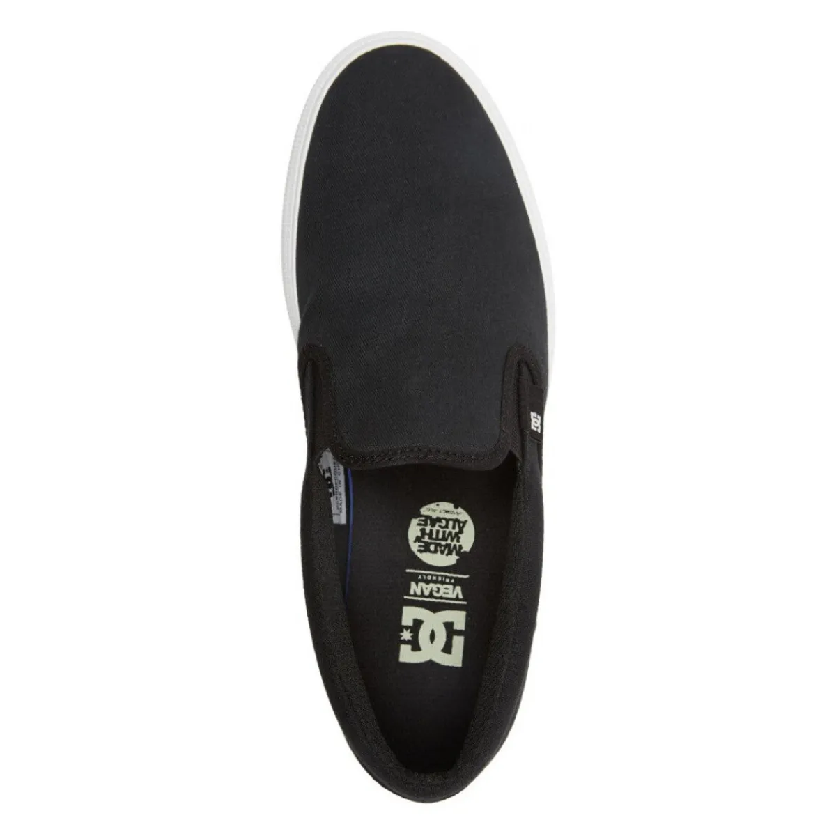 DC Shoes MANUAL SLIP ON black-Homme Skate