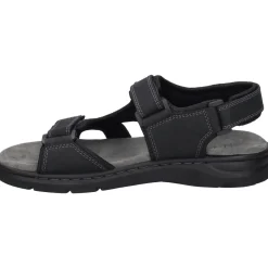 Josef Seibel Marlon 06, schwarz-Homme Sandales Et Nu-Pieds