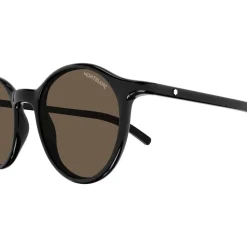 Montblanc MB0324S Lunettes de soleil, /Marron, 50 mm-Homme Lunettes De Soleil