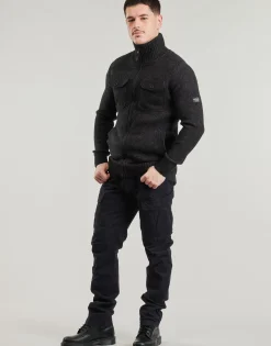 Petrol Industries MEN KNITWEAR COLLAR CARDIGAN-Homme Pulls & Gilets