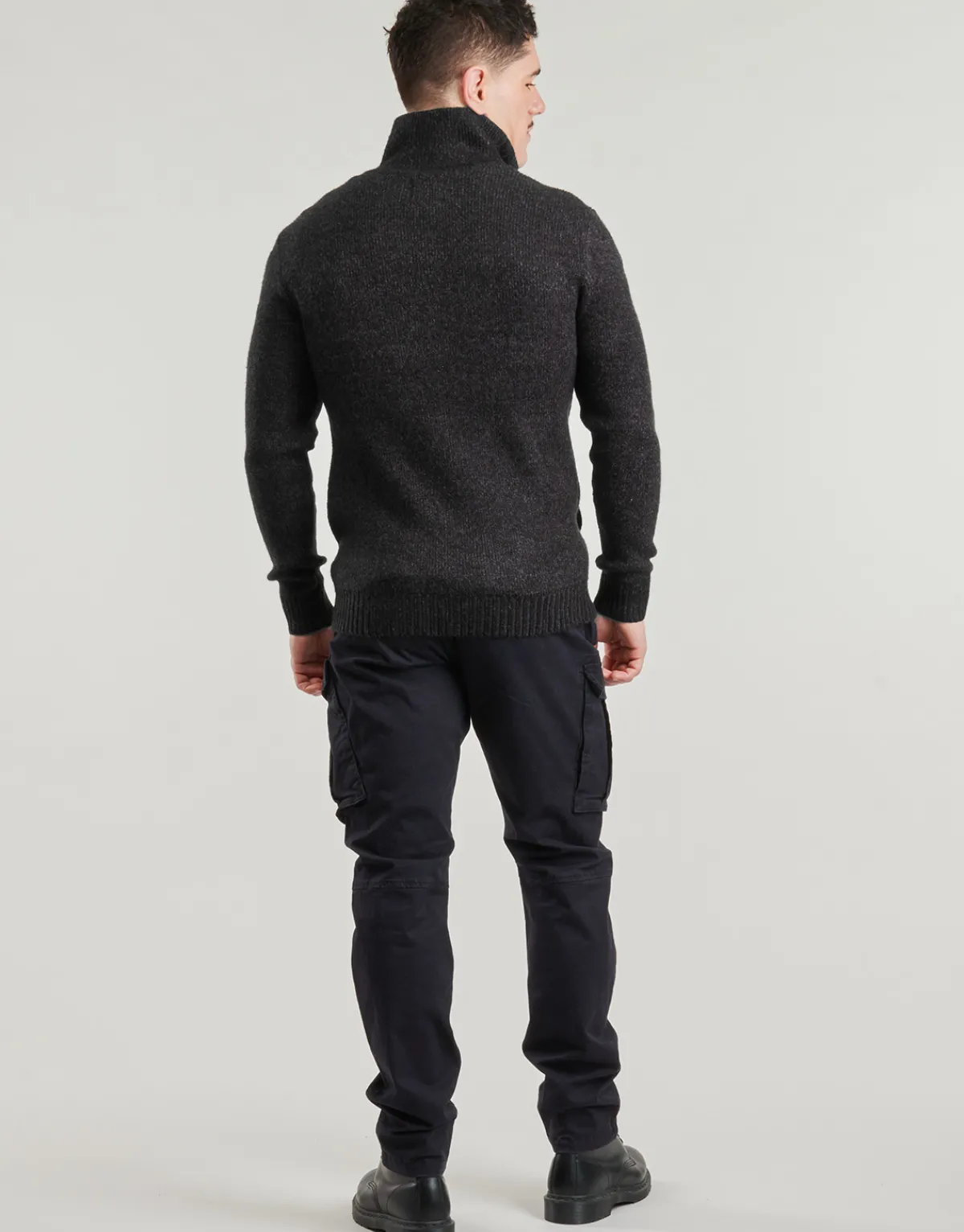 Petrol Industries MEN KNITWEAR COLLAR CARDIGAN-Homme Pulls & Gilets