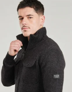 Petrol Industries MEN KNITWEAR COLLAR CARDIGAN-Homme Pulls & Gilets