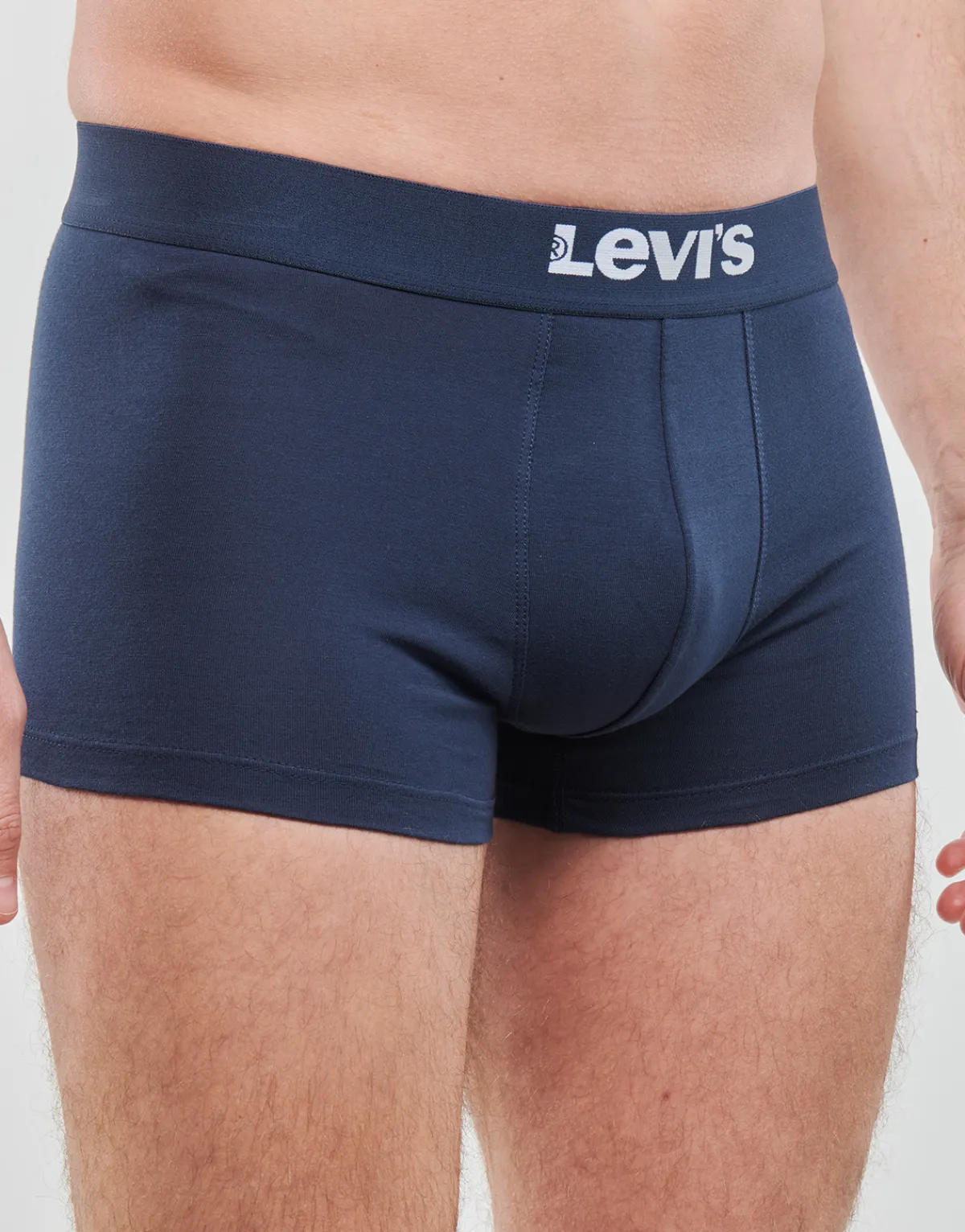 Levi's MEN SOLID TRUNK PACK X2-Homme Boxers