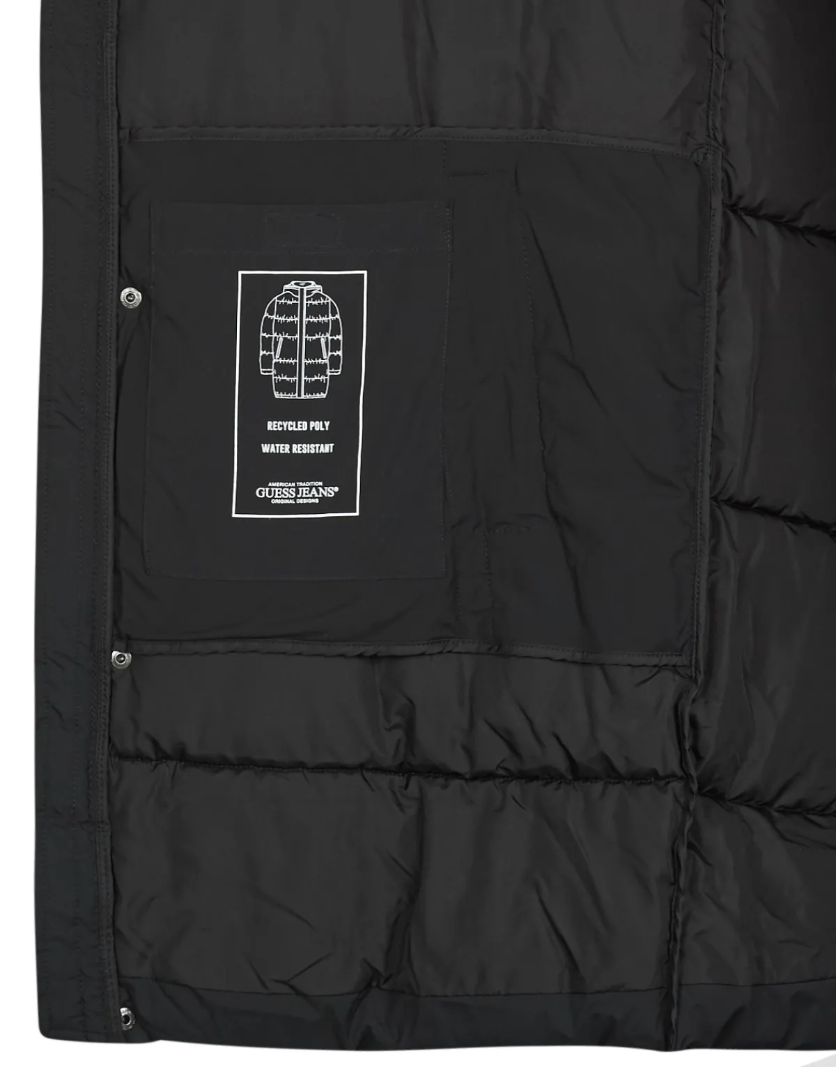 Guess MID LENGHT PUFFER-Homme Manteaux