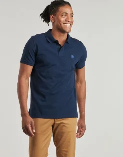 Timberland MILLERS RIVER PIQUE SHORT SLEEVE POLO-Homme T-Shirts & Polos