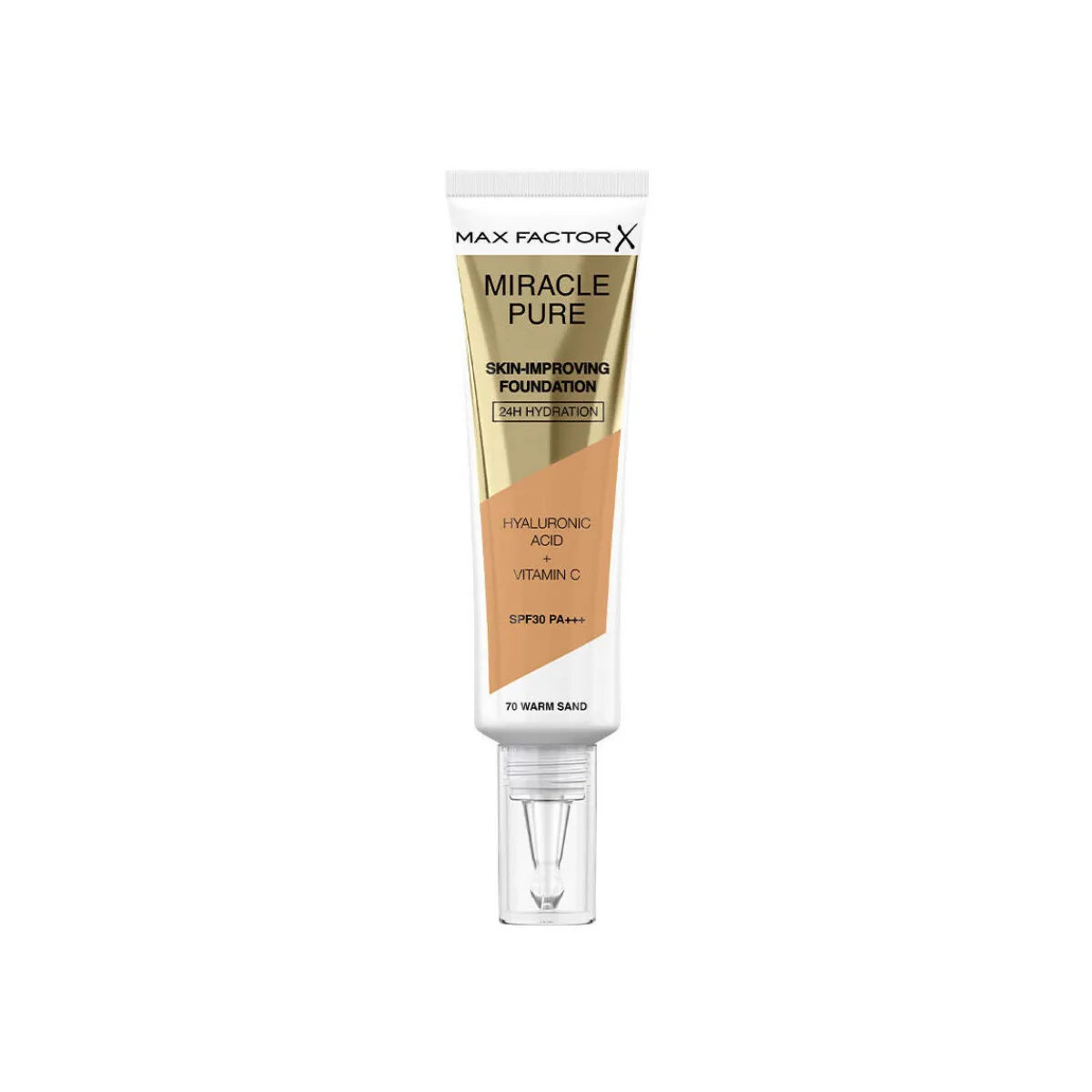 Max Factor Miracle Pure Foundation Spf30 70-warm Sand-Homme Maquillage Teint