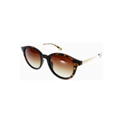 Skechers Mixtes SE 6098 Ecaille dorée avec verres polarisés-Homme Lunettes De Soleil