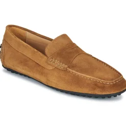Brett & Sons Mocassins 4679-VELOUR-SABLE-Homme Mocassins & Chaussures Bateau