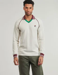 Fila MOLINAZZO REGULAR KNIT POLO SWEATER-Homme Pulls & Gilets