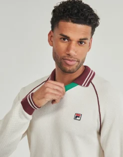 Fila MOLINAZZO REGULAR KNIT POLO SWEATER-Homme Pulls & Gilets