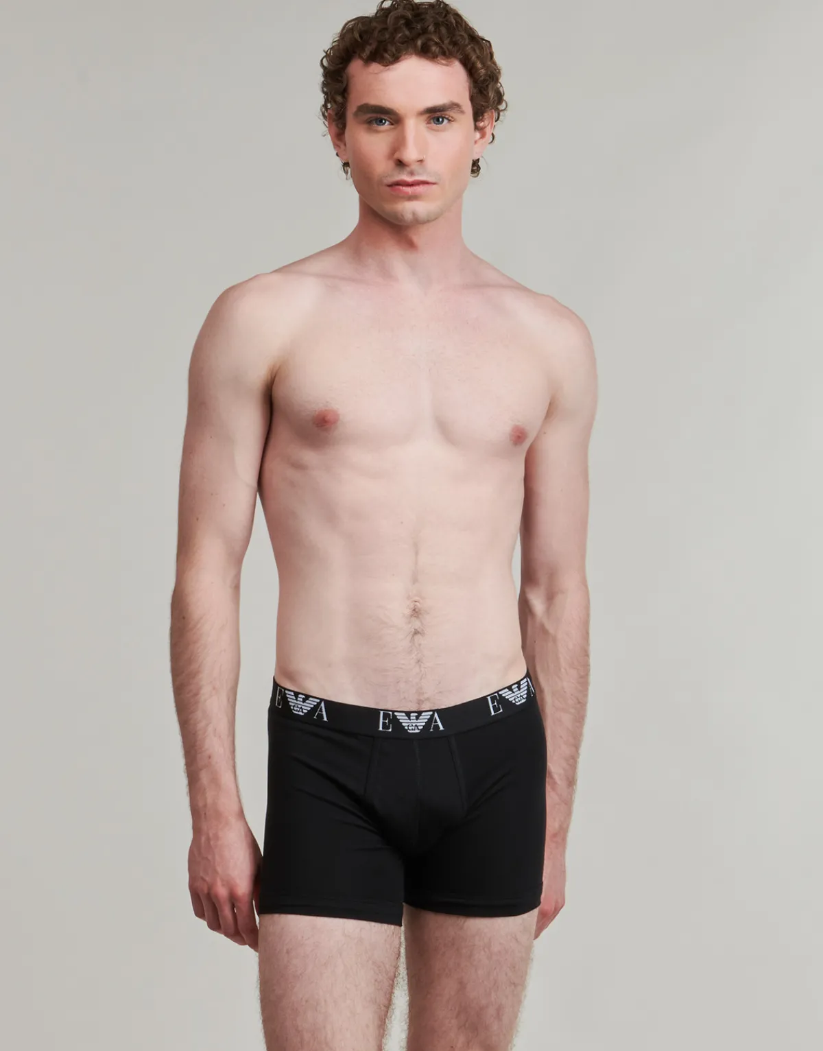 Emporio Armani MONORGRAM 2 PACK BOXER-Homme Boxers