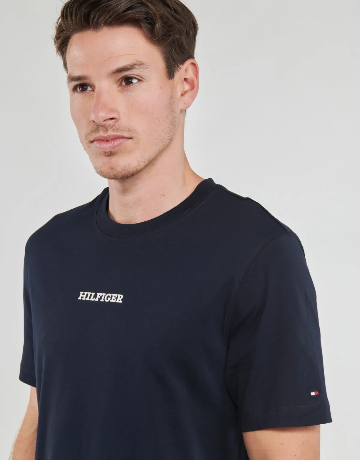 Tommy Hilfiger MONOTYPE SMALL CHEST PLACEMENT-Homme T-Shirts & Polos