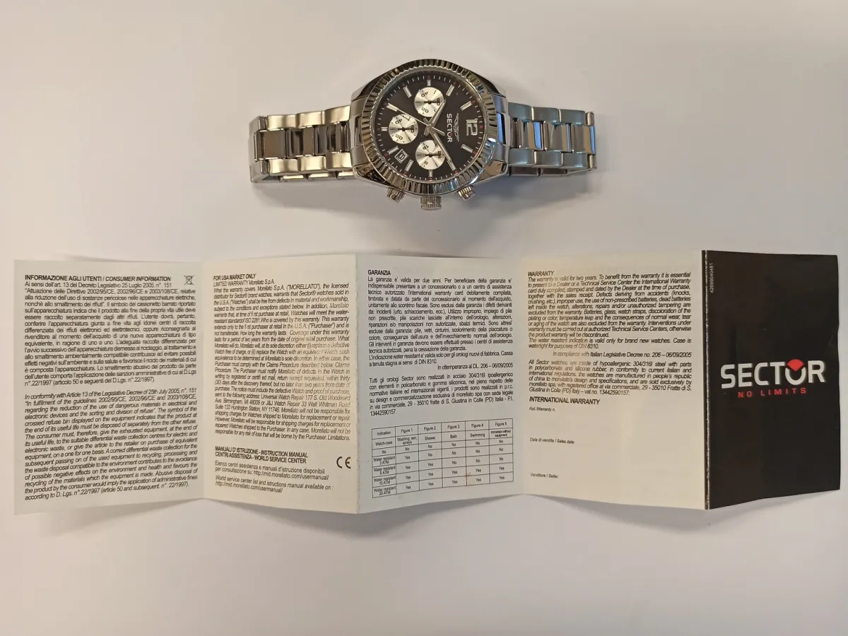 Sector Montre en-Homme Bijoux