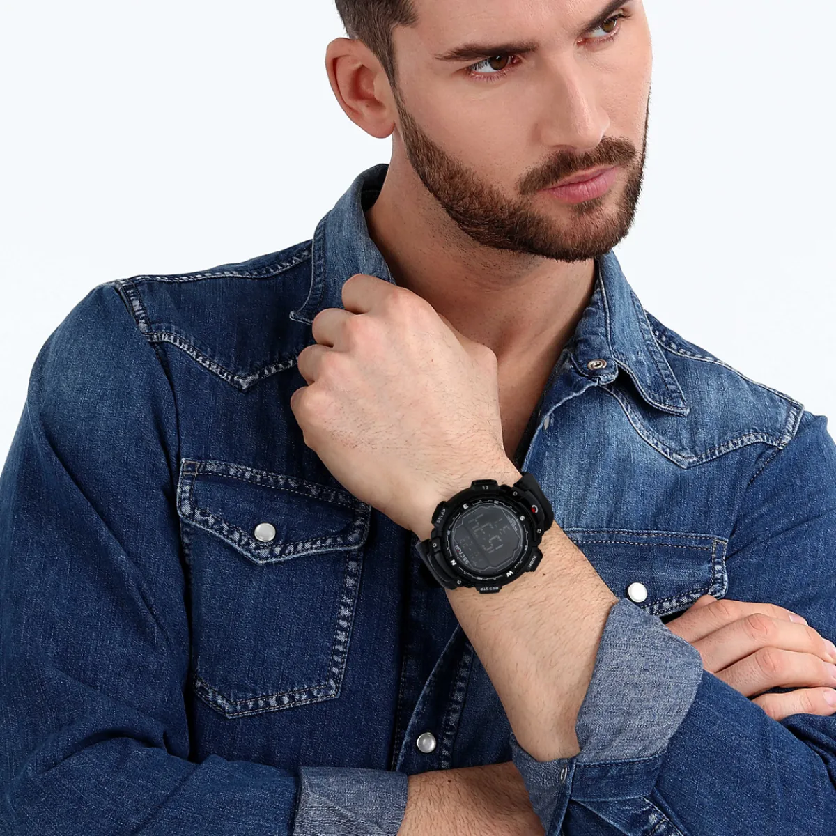 Sector Montre en plastique-Homme Montres