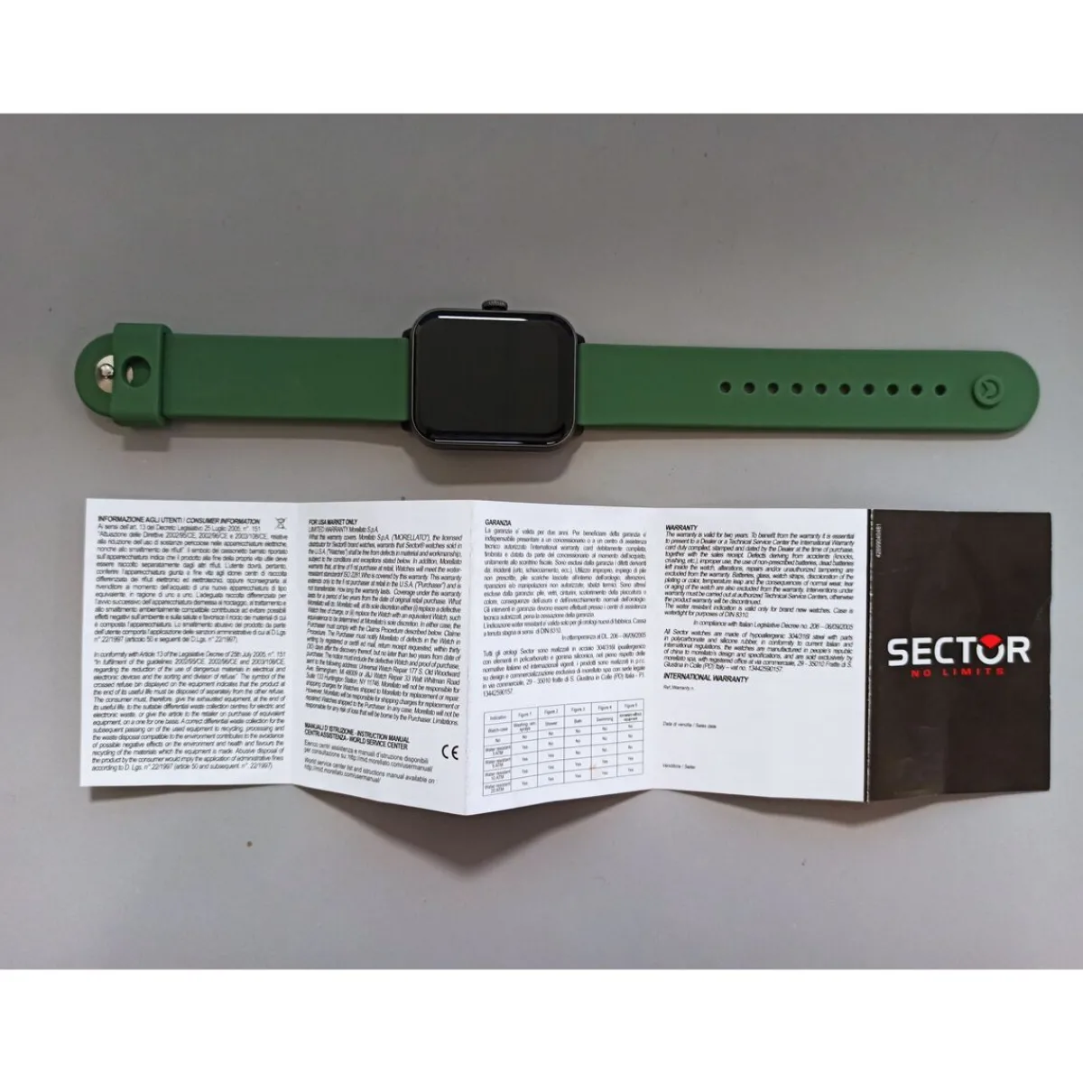 Sector Montre en plastique-Homme Montres