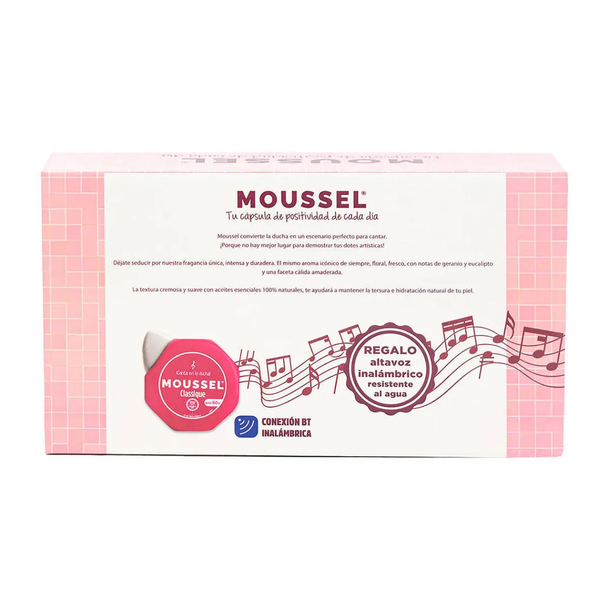 Moussel Mousse Classique Étui Gel Douche 3 Pcs-Homme Soins Corps & Bain