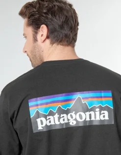 Patagonia M'S L/S P-6 LOGO RESPONSIBILI-TEE-Homme T-Shirts & Polos