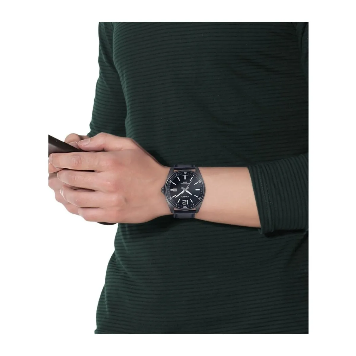 Casio MTPE170BL1B-Homme Montres