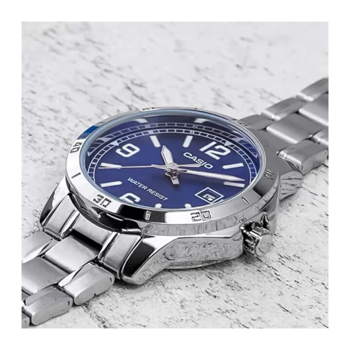 Casio MTPV004D2B-Homme Montres