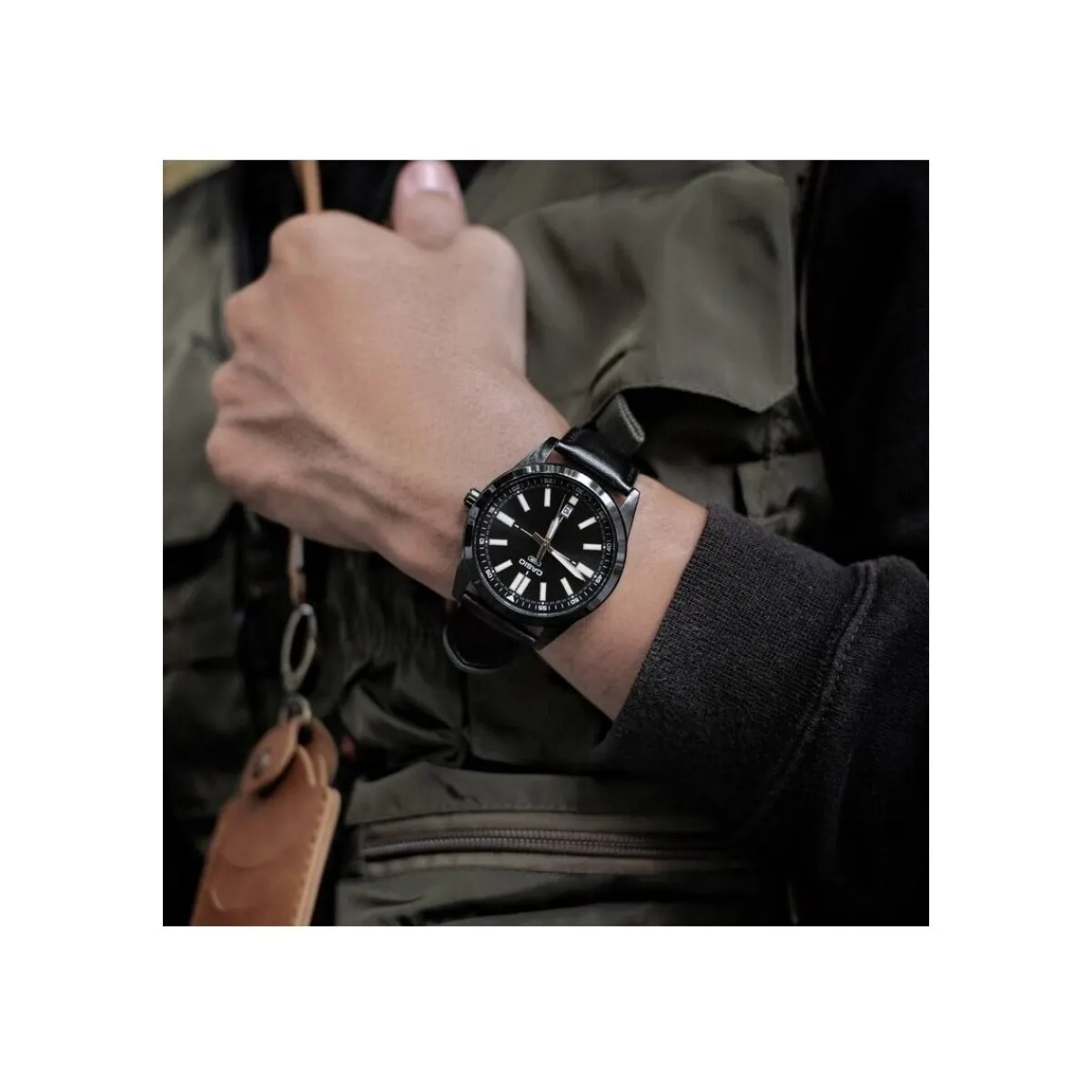 Casio MTPVD02BL1EUDF-Homme Montres