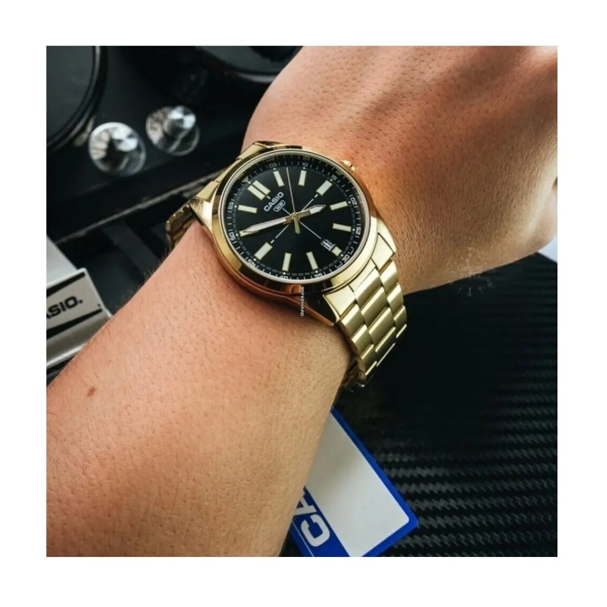 Casio MTPVD02G1E-Homme Montres