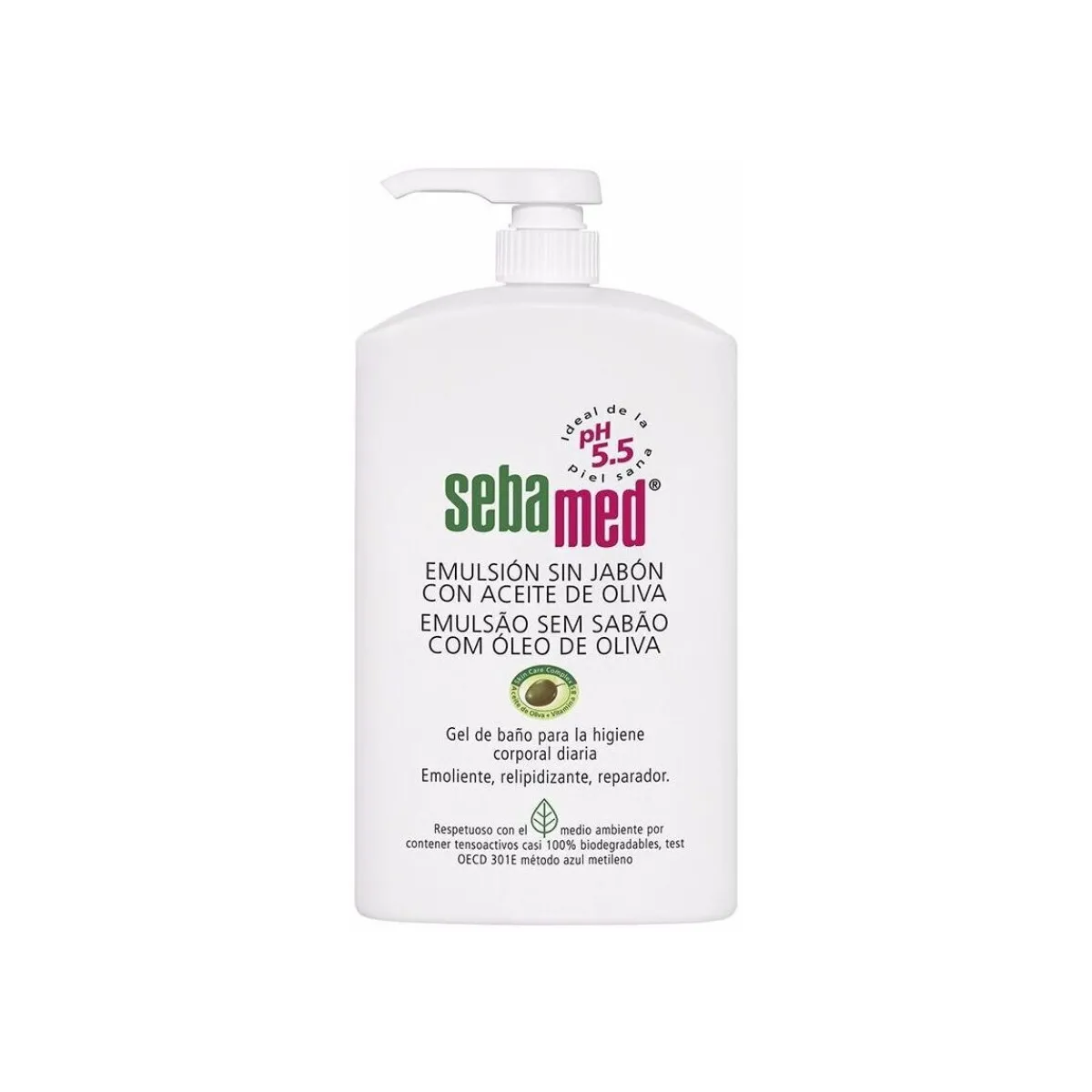 Sebamed Émulsion Sans Savon Gel De Bain À L&39;huile D&39;olive-Homme Soins Corps & Bain